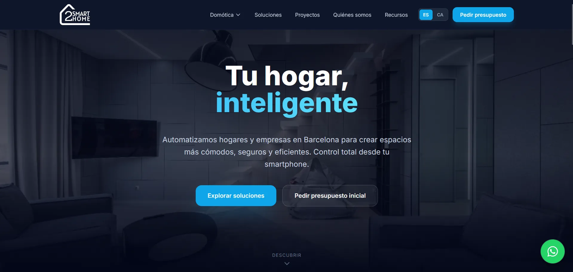 2SmartHome empresa de domotica en Barcelona